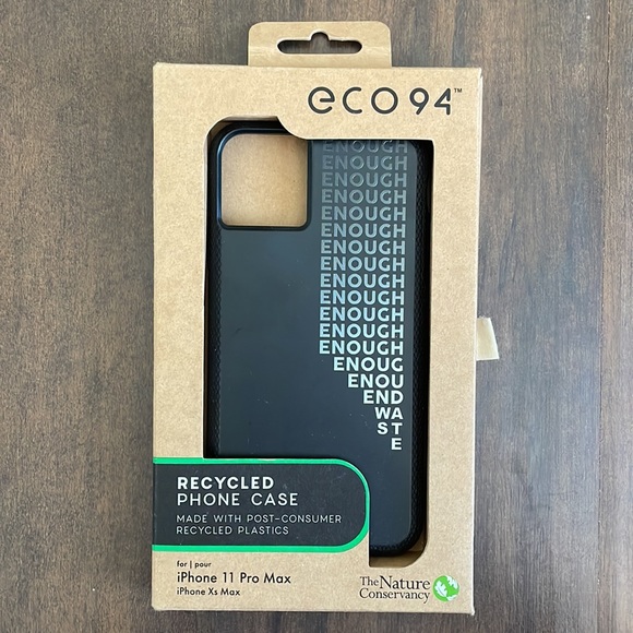 Eco 94 Casemate Made W/Recycled Plastic Phone Case Enough iPhone 11 Pro Max - Picture 2 of 3